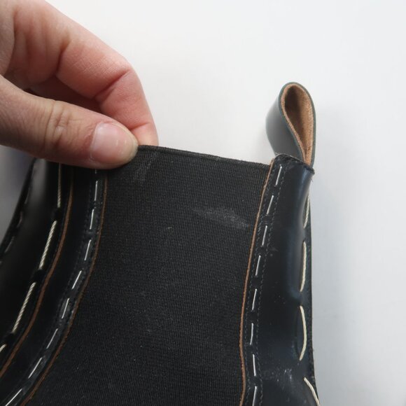 Balenciaga Staple Leather Chelsea Boots Black 39.5 - Picture 13 of 13